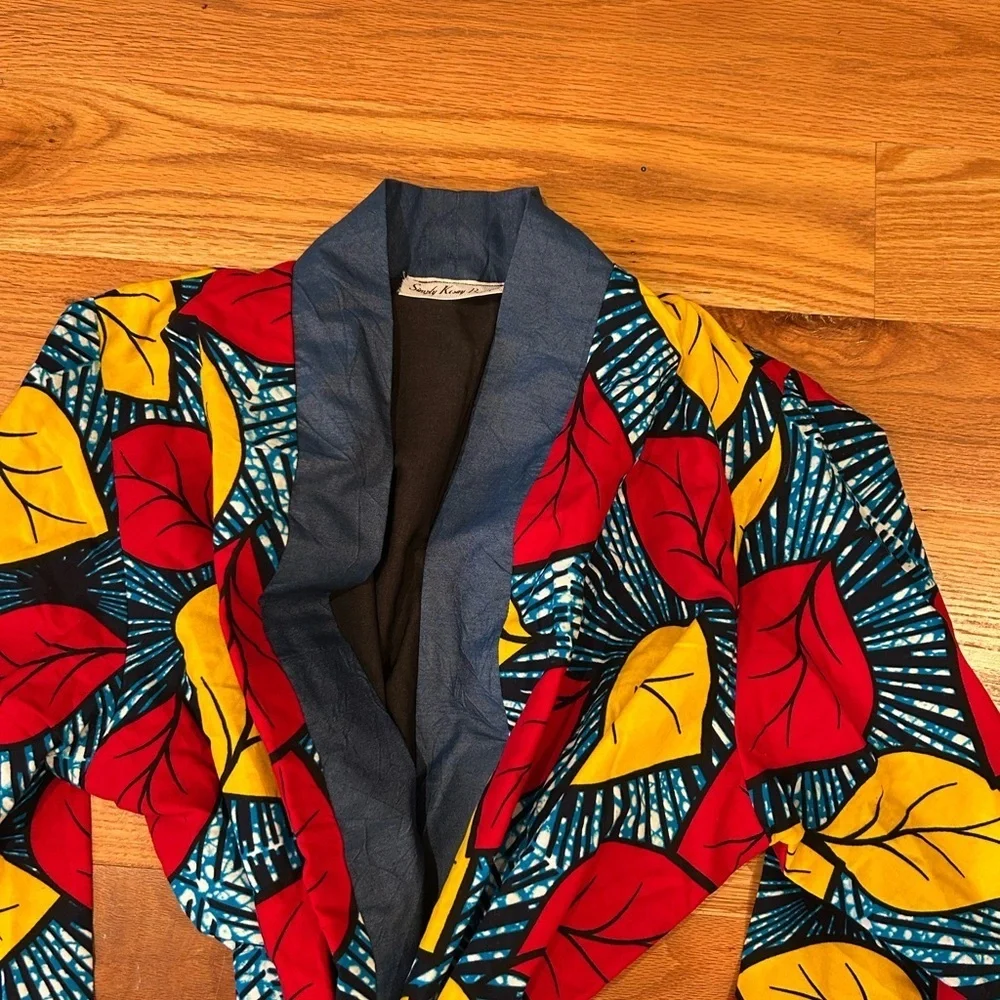 Handmade Tribal Print  Robe - Picture 3 of 8